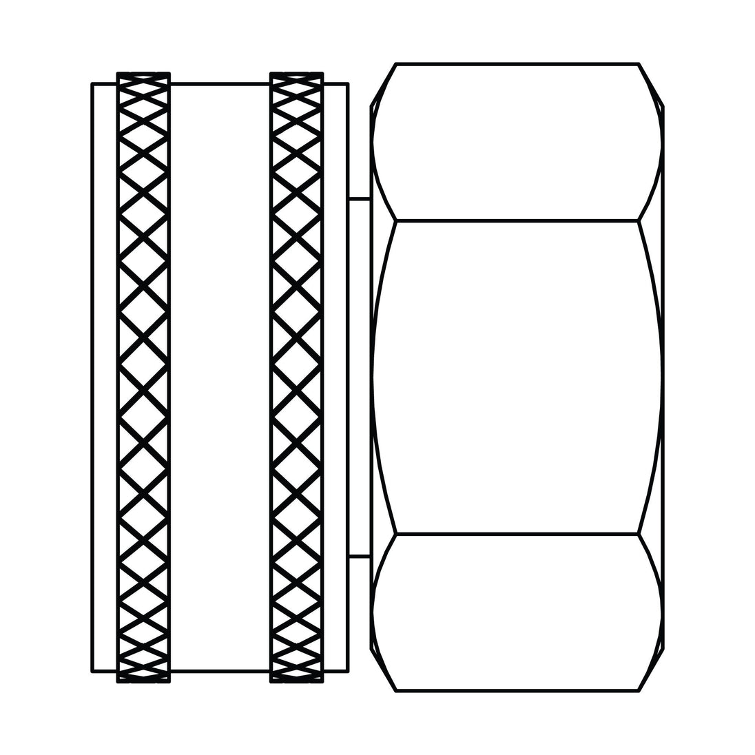 4045-12-04 GHT Swivel to Pipe, Brass