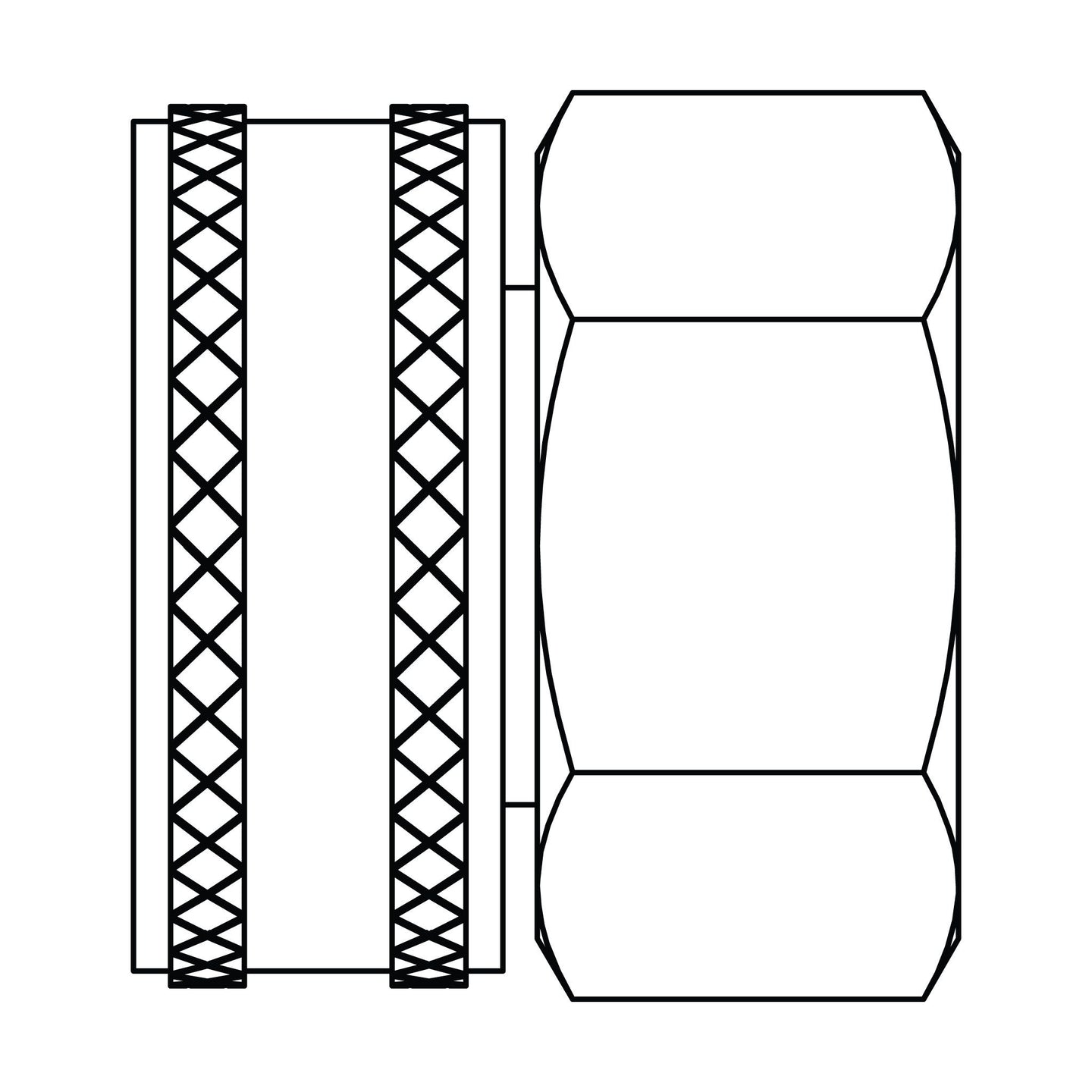 4045-12-04 GHT Swivel to Pipe, Brass