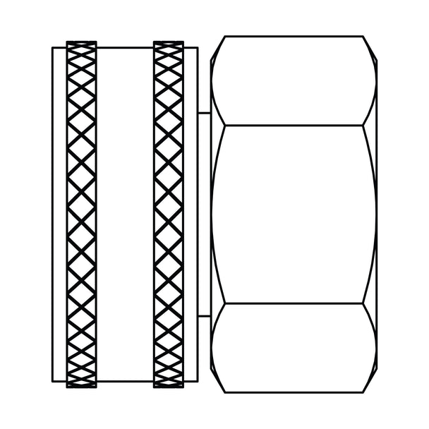 4045-12-12 GHT Swivel to Pipe, Brass