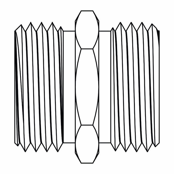4050-12-12 Male GHT Swivel Union, Brass
