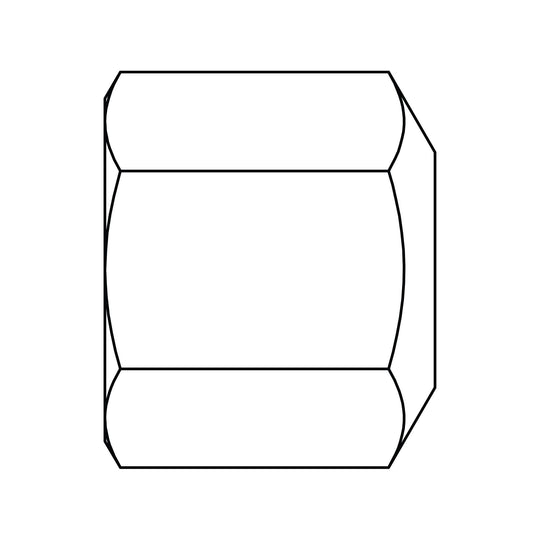 40C-04 SAE 45° Cap, Brass