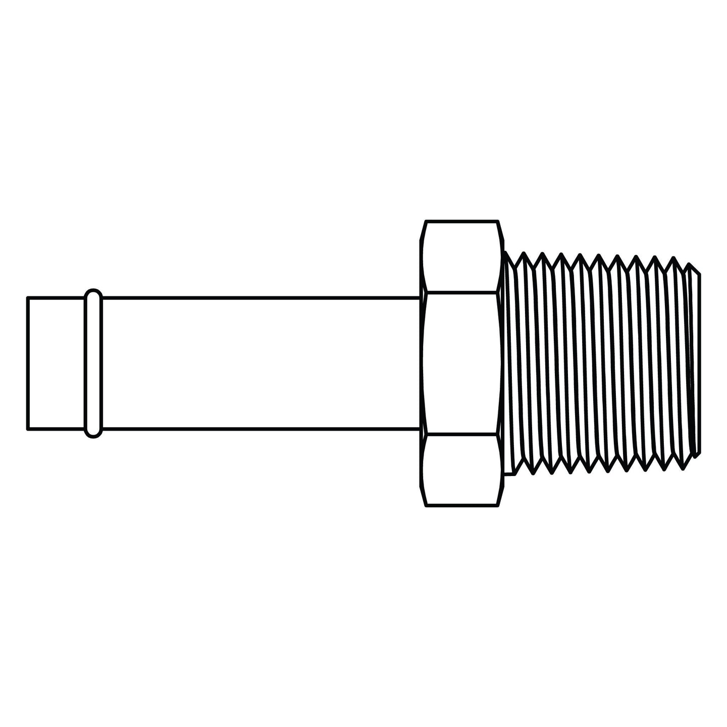 4404 - 20 - 24 Beaded Hose to Pipe - GetHydraulics.com