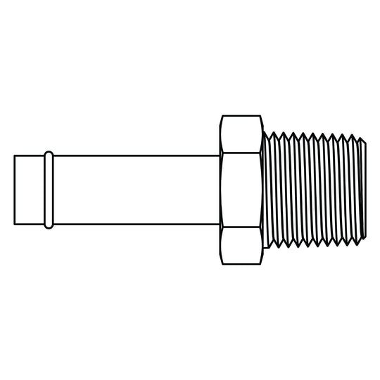 4404 - 24 - 20 Beaded Hose to Pipe - GetHydraulics.com