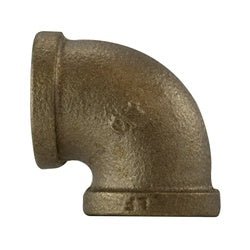 44112LF 90 - deg Elbow, 4 - in Female NPT x 4 - in Female NPT, Lead - Free Bronze - GetHydraulics.com