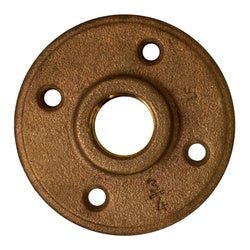 44780LFUSA Floor Flange, 1/2 - in FPT, Lead - Free Brass, Class 125 - GetHydraulics.com