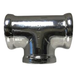 45250 Tee, 1/8 in FPT x 1/8 in FPT x 1/8 in FPT, Bronze, Chrome - Plated - GetHydraulics.com