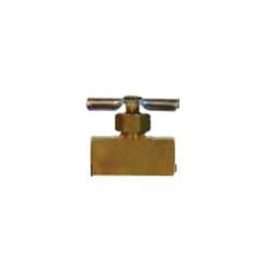 46055B Needle Valve, 1/8 x 1/8 in Nominal, FIP x FIP, 150 psi Pressure, - 45 to 250 deg F - GetHydraulics.com