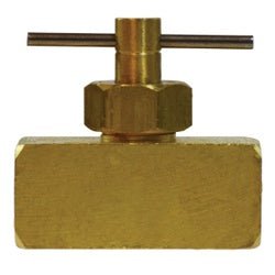 46056 Needle Valve, 1/4 x 1/4 in Nominal, FIP x FIP, 150 psi Pressure, - 45 to 250 deg F - GetHydraulics.com