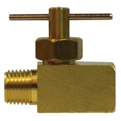 46060 Needle Valve, 1/8 x 1/8 - in Nominal, MIP x FIP, 150 psi Pressure, - 45 to 250 deg F - GetHydraulics.com