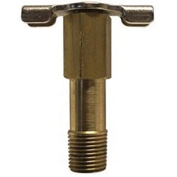 46078 Drain Cock with Long Internal Seat, 1/8 in Nominal Pipe, MIP, Brass Body - GetHydraulics.com