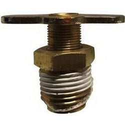 46083B Radiator Type External Seat Drain Cock, 1/2 in Nominal Pipe, MPT, Brass Body - GetHydraulics.com