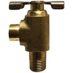 46088 Bibb Needle Valve, 5/16 x 1/8 in Nominal, Compression x MPT, 150 psi Pressure - GetHydraulics.com