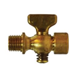 46361 Air Cock, 1/4 in Nominal, MIP x FIP, Tee, Brass Body - GetHydraulics.com
