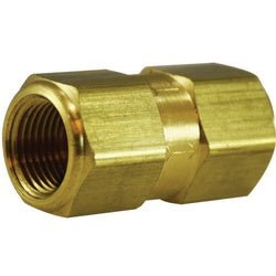 46510 High Pressure Check Valve, 1/4 in Nominal, FIP x FIP, Brass Body, Import - GetHydraulics.com
