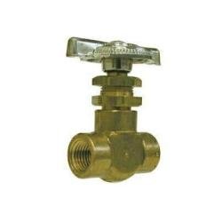 46770 Needle Valve, 1/4 in Nominal, MIP x FIP, Brass Body - GetHydraulics.com