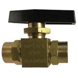 46832 Instrumentation Ball Valve, 1/4 in Nominal, FPT x FPT, 1500 psi WOG Pressure - GetHydraulics.com