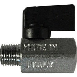 46903I Miniature Ball Valve, 1/4 in Nominal, MPT x FPT, 235 psi Pressure, 32 to 176 deg F - GetHydraulics.com