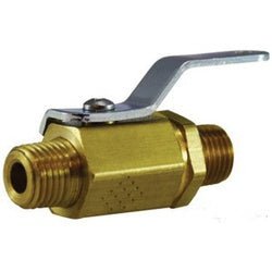 46912 Miniature Ball Valve, 1/4 in Nominal, MIP x MIP, 1000 psig Pressure, Brass Body - GetHydraulics.com