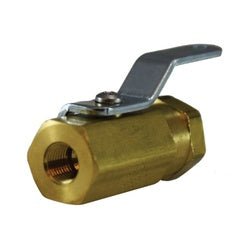 46921 Miniature Ball Valve, 1/8 x 1/4 in Nominal, FIP x FIP, 1000 psi WOG Pressure - GetHydraulics.com