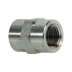 500032 Pipe Coupling, 2 - in Female NPTF x 2 - in Female NPTF, Steel - GetHydraulics.com