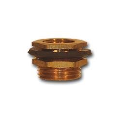 50016 Cooler Drain Fitting, 3/4 in MGH x 1/2 in FIP, Brass - GetHydraulics.com