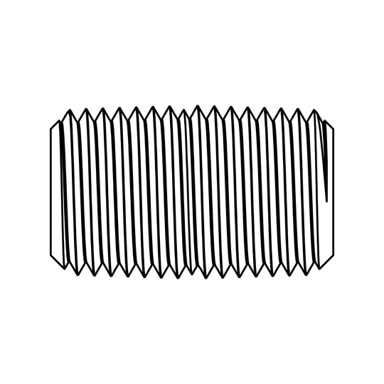 5400 - CL - 32 Close Pipe Nipple GALVANIZED - GetHydraulics.com