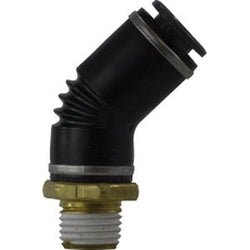 545302C 45 deg Elbow, 1/8 in MPT x 5/32 in Tube OD, Composite - GetHydraulics.com
