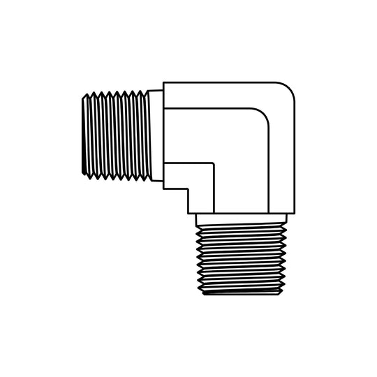 5500 - 06 - 06 Pipe Elbow 90 - GetHydraulics.com