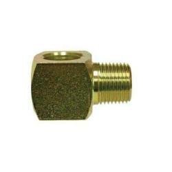 5502X8 90 deg Short Street Elbow, 1/2 in MPT x 1/2 in FPT, Steel - GetHydraulics.com
