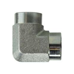 550486 90 deg Elbow, 1/2 in FPT x 3/8 in FPT, Steel - GetHydraulics.com