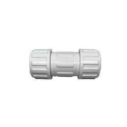 55303 Coupling, 1/2 in Compression x 1/2 in Compression, PVC - GetHydraulics.com