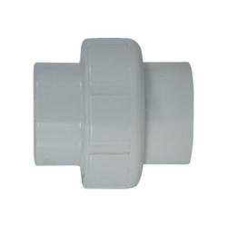 55498 Union, 4 - in Female Socket x 4 - in Female Socket, PVC, SCH 40 - GetHydraulics.com