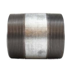 56344 Pipe Nipple, 4 in MPT x 4 in MPT, 48 in L, Steel, Galvanized, SCH 40 Schedule, 150 lb - GetHydraulics.com