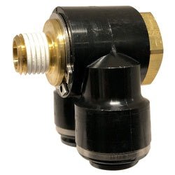 57060808C Male Branch Universal 90 - deg Elbow, 3/8 - in Push - to - Connect x 1/2 - in Push - to - Connect x 1/2 - in Male NPT, Composite Body - GetHydraulics.com