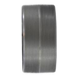 57308 Welded Pipe Nipple, 6 - in MPT, 12 - in L, Steel, Black, SCH 40 - GetHydraulics.com