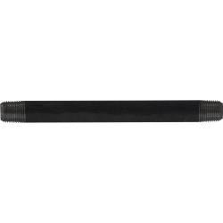 57446 Welded Pipe Nipple, 5 in MPT x 5 in MPT, 10 in L, Steel, Black, SCH 40 Schedule - GetHydraulics.com