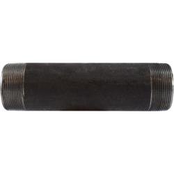 59199SMLS Seamless Pipe Nipple, 2 in MPT x 2 in MPT, 48 in L, Steel, Black, SCH 80 Schedule - GetHydraulics.com