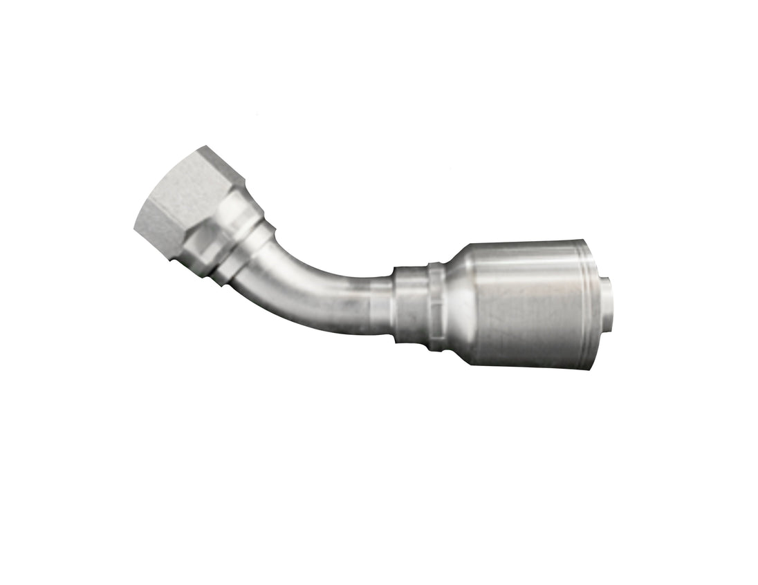 600SF - FJX45 - 24 - 24 Spiralfit , FEMALE JIC 45, 1 - 1/2" hose x 1 - 1/2" JIC; 6 Wire - GetHydraulics.com