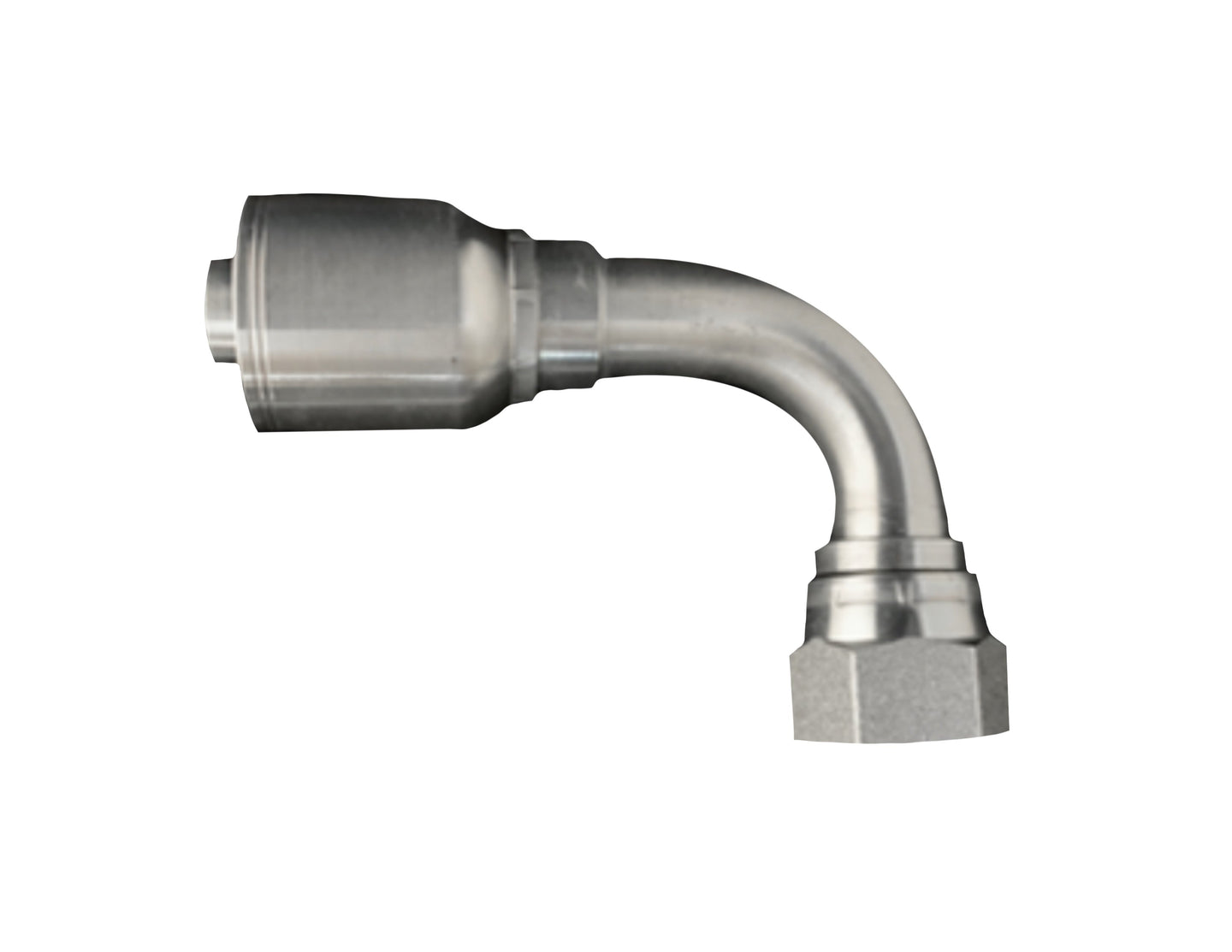600SF - FJX90 - 32 - 32 Spiralfit , FEMALE JIC 90, 2" hose x 2" JIC; 6 Wire - GetHydraulics.com