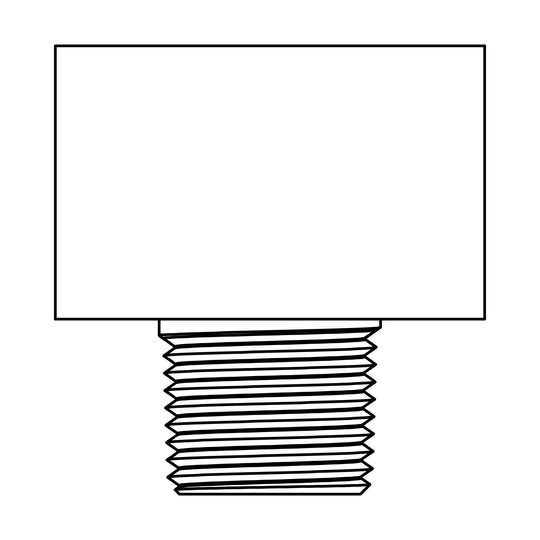 602-06-06-04 Tube to Pipe Branch Tee, Inverted Brass Flare