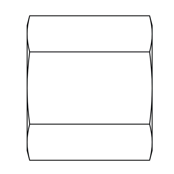61-05 Tube Nut, Brass Compression