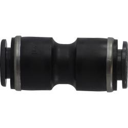 620400C Straight Union, 1/4 - in Push - to - Connect x 1/4 - in Push - to - Connect, Composite - GetHydraulics.com