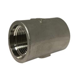 62415HDDC Heavy Duty Drop Coupling, 1 in FPT x 1 in FPT, Stainless Steel, 150 lb - GetHydraulics.com
