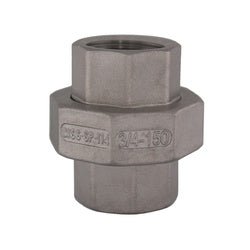62611MS SP - 114 Union, 4 - in Female NPT x 4 - in Female NPT, 304 Stainless Steel - GetHydraulics.com