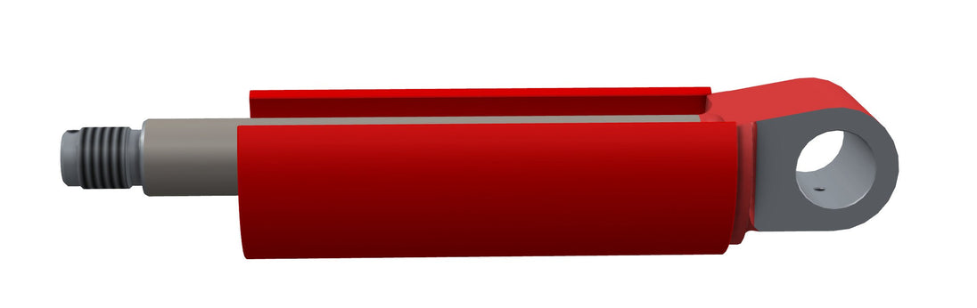 629Y66 Replacement 15W503 Cylinder Rod & Shield - GetHydraulics.com