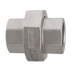 63604MS SP - 114 Union, 3/4 - in Female NPT x 3/4 - in Female NPT, 316 Stainless Steel - GetHydraulics.com