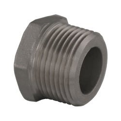 63637MS SP - 114 Hex Head Plug, 1 - 1/2 - in Male NPT, 316 Stainless Steel - GetHydraulics.com