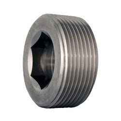 63677MS SP114 Solid Hex Socket Plug, 1 - 1/2 - in MPT, 316 Stainless Steel - GetHydraulics.com