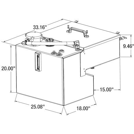 6383065 30 Central Hydraulic System - 6 - Function, Air/Hydraulic Proportional, Seat Mount Console, No GPS - GetHydraulics