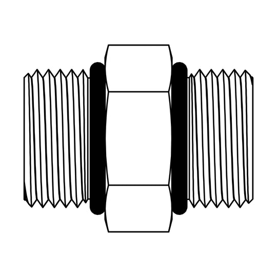 6403 - 08 - 08 O-Ring Union - GetHydraulics.com